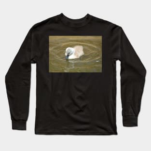 Little Swan Wondering Long Sleeve T-Shirt